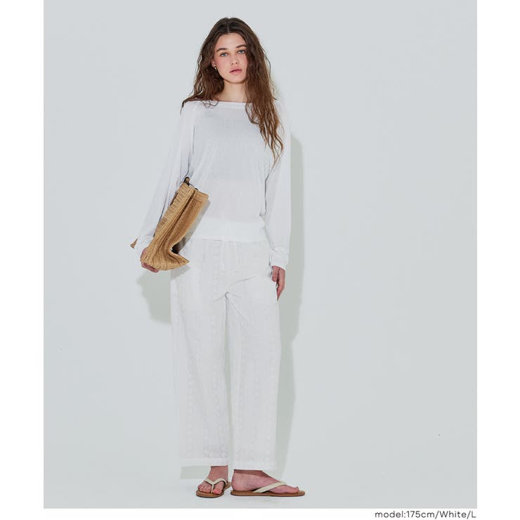 コットンレースパンツ | coca | 詳細画像6 