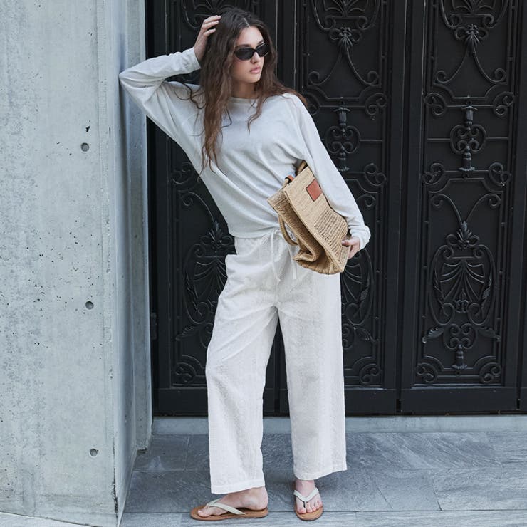 コットンレースパンツ | coca | 詳細画像1 