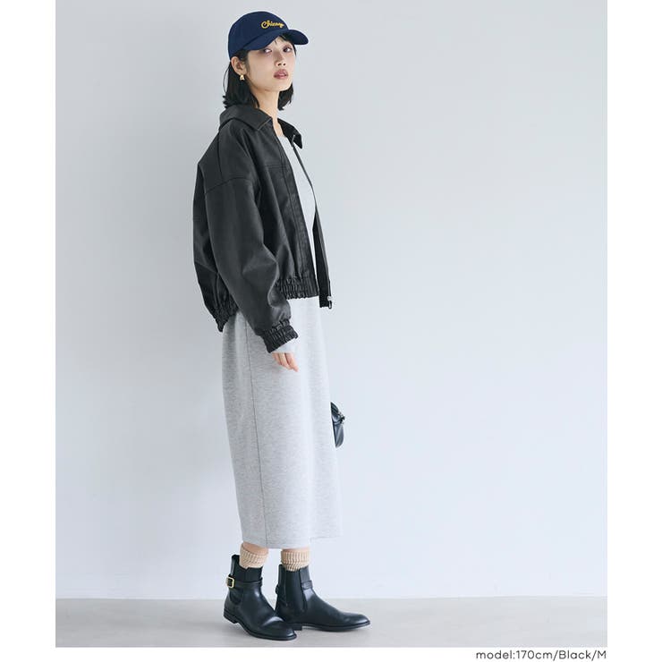 フェイクレザージャケット レディース | coca | 詳細画像16 