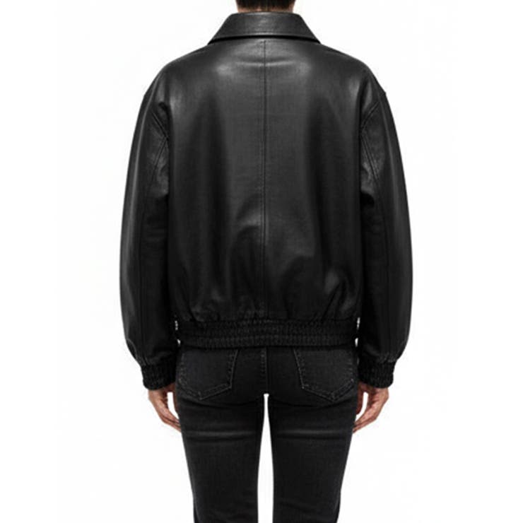 フェイクレザージャケット レディース | coca | 詳細画像6 