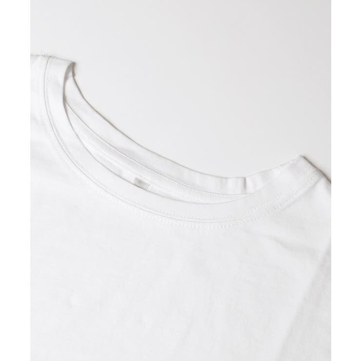 後ろギャザー切替Tシャツ | coca | 詳細画像13 