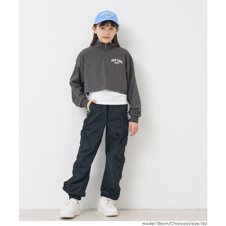 ハーフジップトップス＆タンクトップ 2点セット | coca | 詳細画像9 