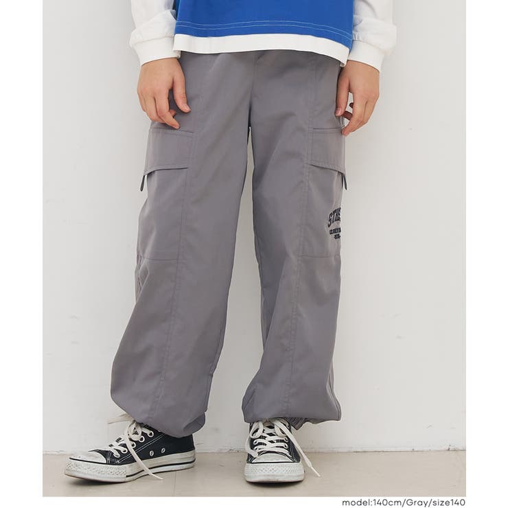 刺繍パラシュートパンツ | coca | 詳細画像4 