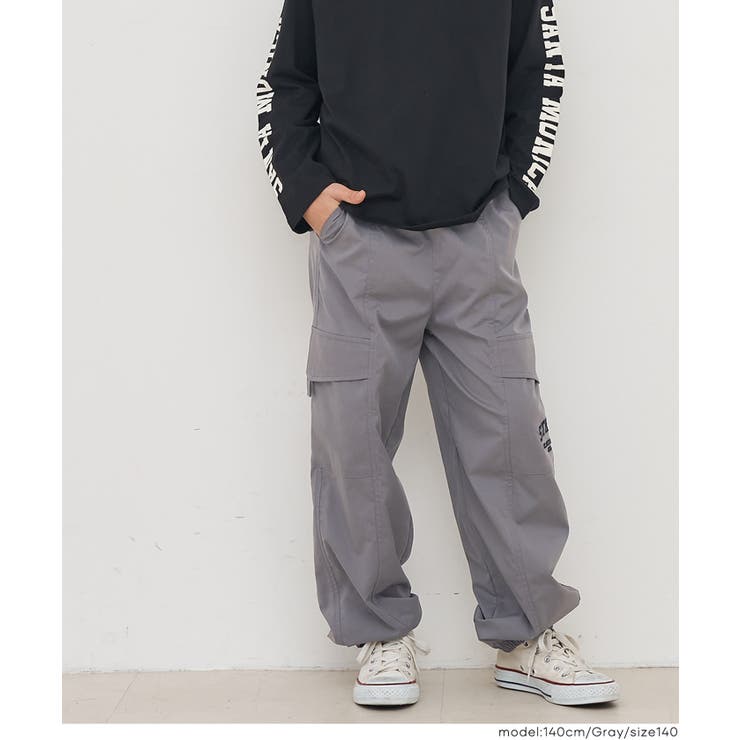 刺繍パラシュートパンツ | coca | 詳細画像6 