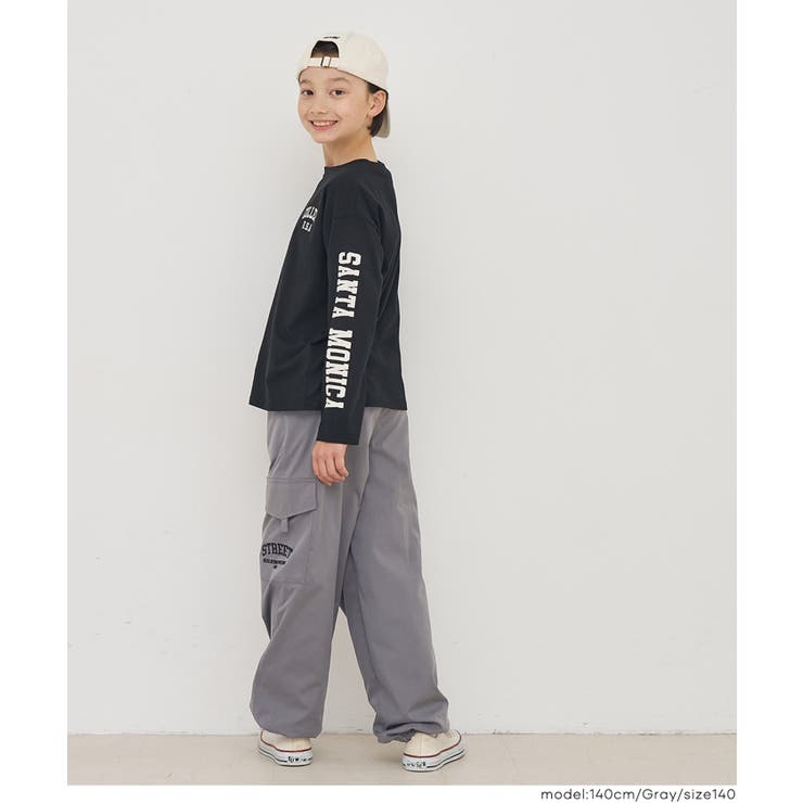 刺繍パラシュートパンツ | coca | 詳細画像7 