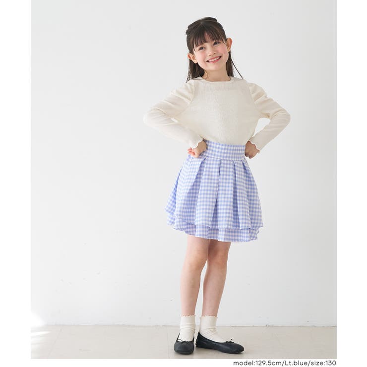 ギンガムチェックスカート | coca | 詳細画像2 