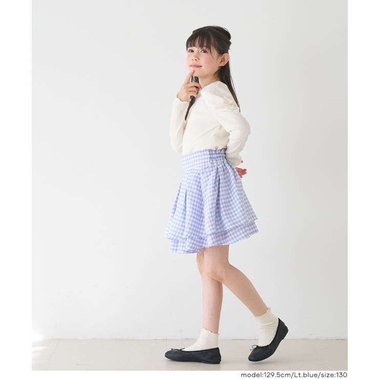 ギンガムチェックスカート | coca | 詳細画像4 