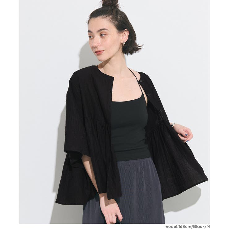 シアーフレアスリーブブラウス | coca | 詳細画像18 