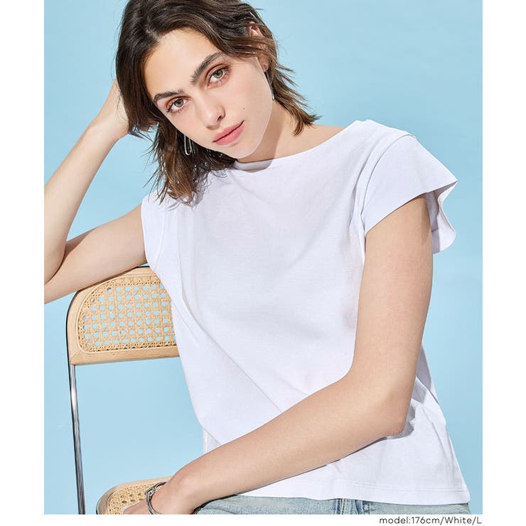 [White] | 接触冷感コンパクトTシャツ | coca