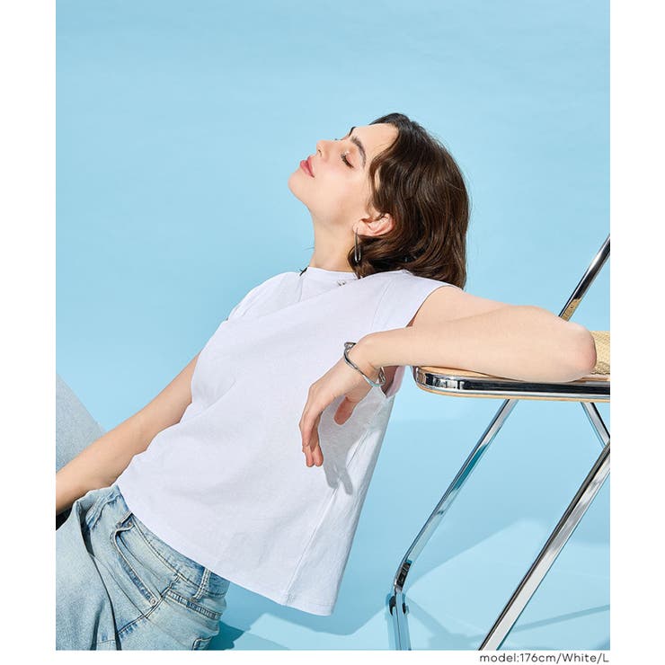 接触冷感コンパクトTシャツ | coca | 詳細画像8 