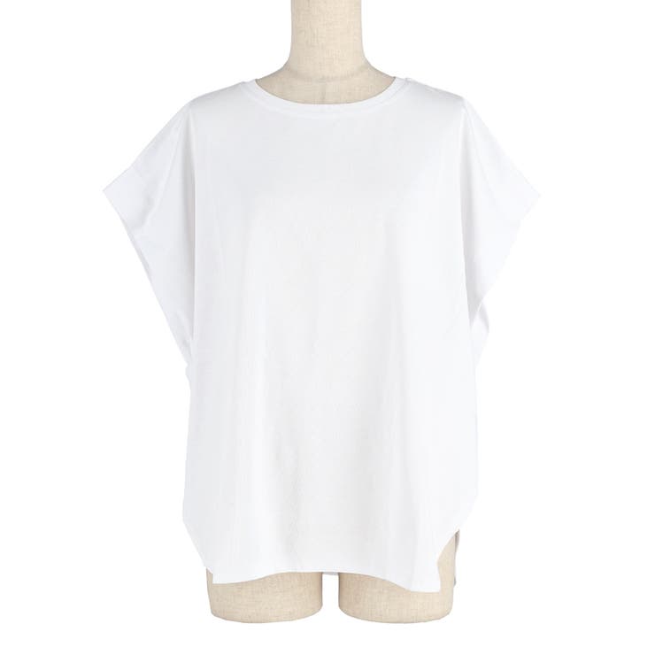 接触冷感フレンチスリーブTシャツ | coca | 詳細画像2 