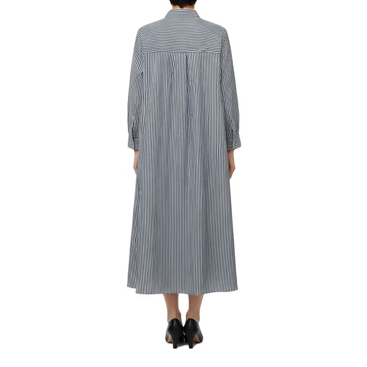 ストライプボリュームシャツワンピース | coca | 詳細画像5 