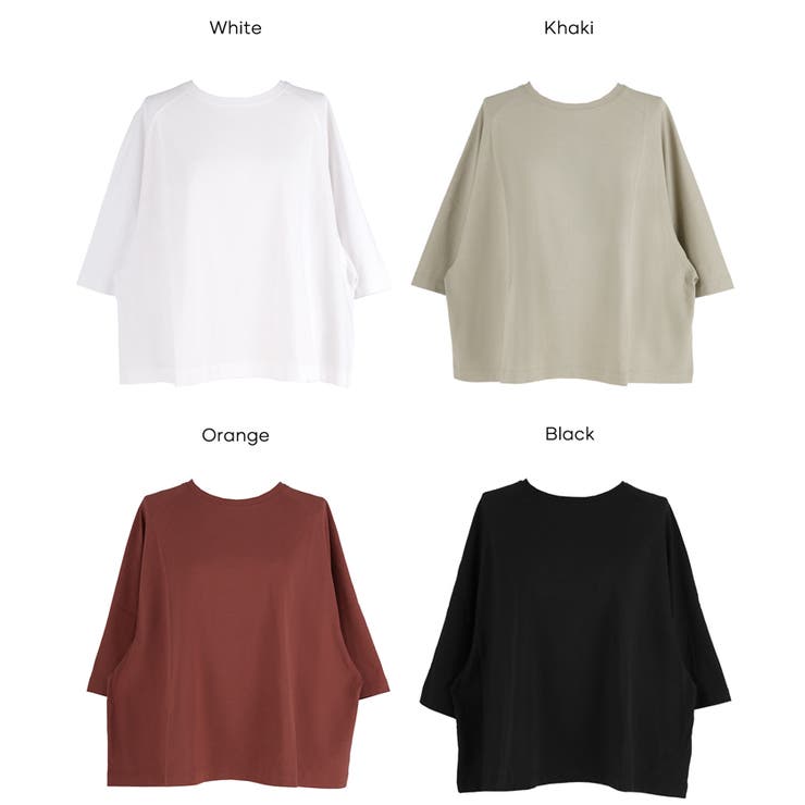 ラグランワイドTシャツ | coca | 詳細画像21 
