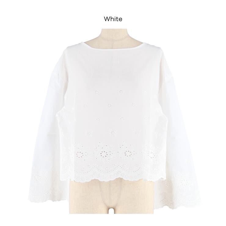 コットンレースブラウス | coca | 詳細画像14 