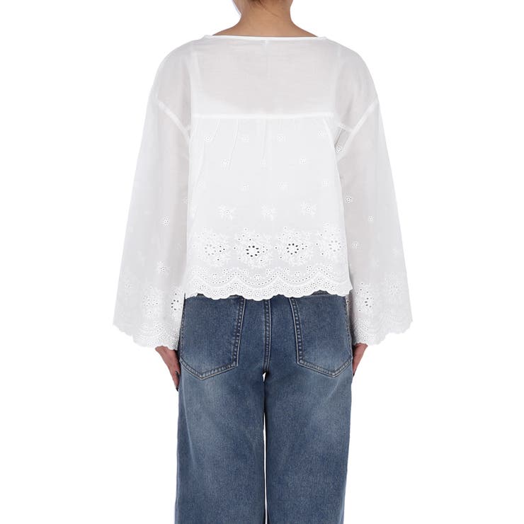 コットンレースブラウス | coca | 詳細画像5 