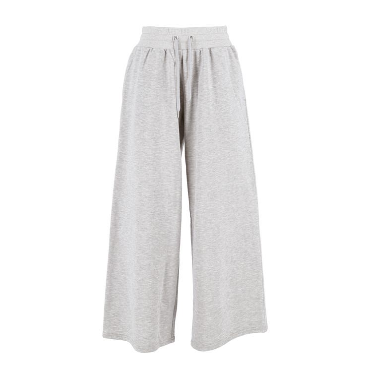 裏毛スウェットワイドパンツ レディース裏毛スウェットワイドパンツ レディース | coca | 詳細画像2 