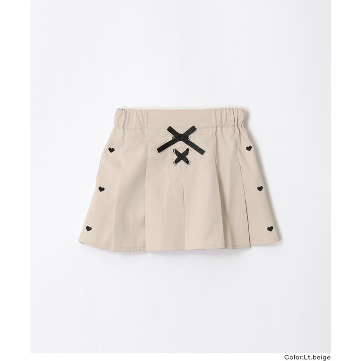 ハートラインプリーツスカート | coca | 詳細画像13 