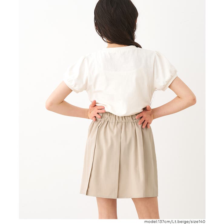 ハートラインプリーツスカート | coca | 詳細画像4 