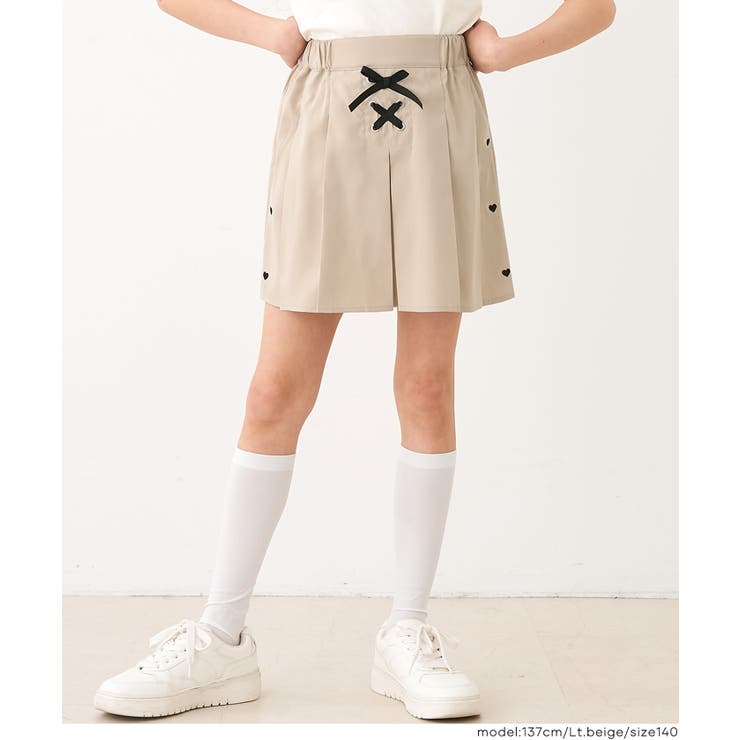 ハートラインプリーツスカート | coca | 詳細画像6 