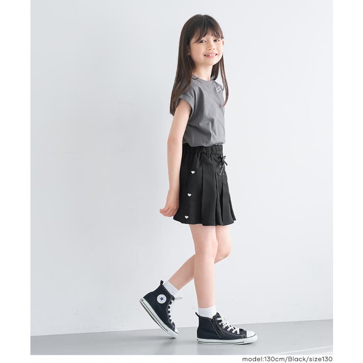 ハートラインプリーツスカート | coca | 詳細画像7 