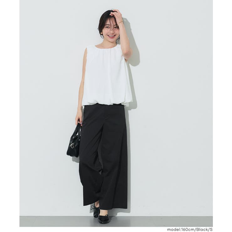SOLOTEX(R)使用ツイルチノワイドパンツ レディース | coca | 詳細画像9 