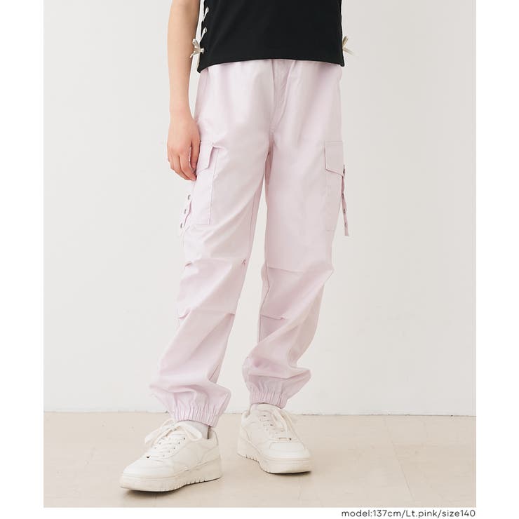 ハートバックルパラシュートパンツ | coca | 詳細画像5 