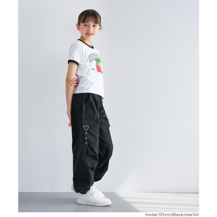 ハートバックルパラシュートパンツ | coca | 詳細画像8 