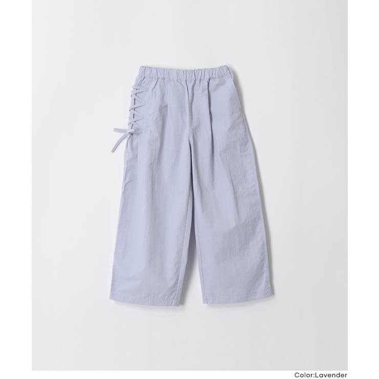 通園通学にも使いやすい◎レースアップワイドパンツ  | coca | 詳細画像15 