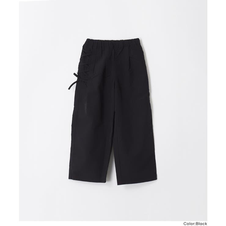 通園通学にも使いやすい◎レースアップワイドパンツ  | coca | 詳細画像16 