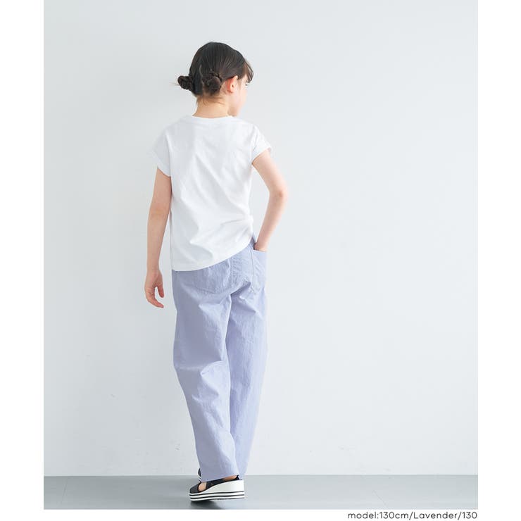 通園通学にも使いやすい◎レースアップワイドパンツ  | coca | 詳細画像9 