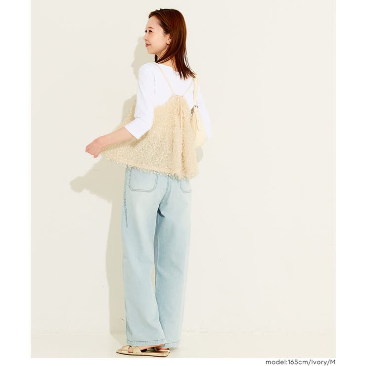 シャギーフレアキャミソール | coca | 詳細画像9 