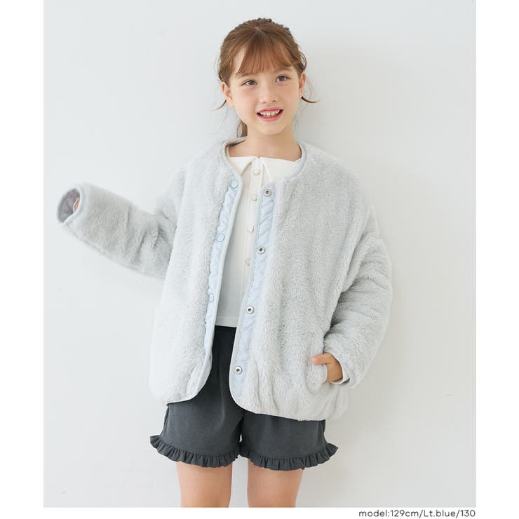 親子お揃いリバーシブルキルティングブルゾン(26-260133201-14) | coca | 詳細画像11 