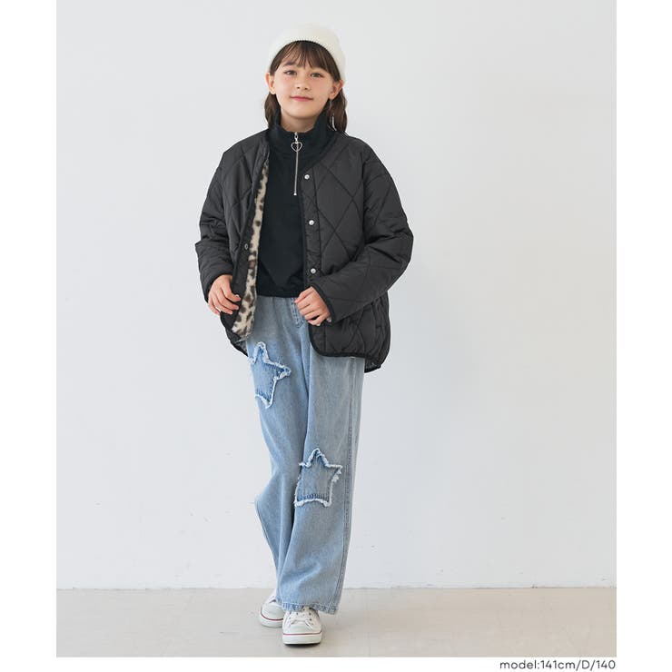 親子お揃いリバーシブルキルティングブルゾン(26-260133201-14) | coca | 詳細画像12 