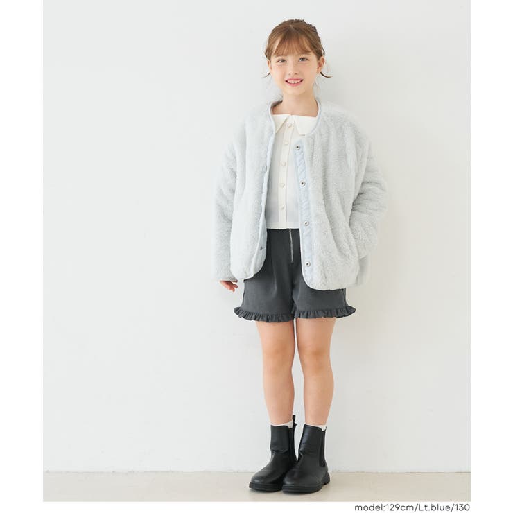 親子お揃いリバーシブルキルティングブルゾン(26-260133201-14) | coca | 詳細画像10 