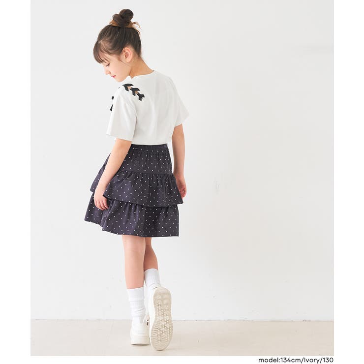 肩あきレースアップTシャツ | coca | 詳細画像11 