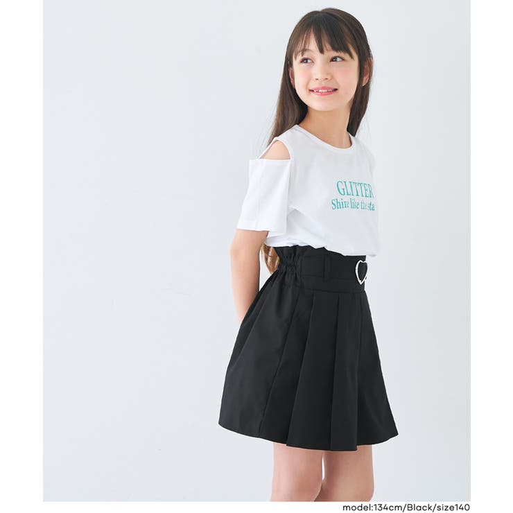 ハートバックルプリーツスカート | coca | 詳細画像10 