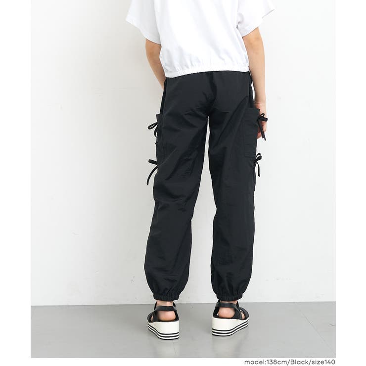 リボンパラシュートパンツ | coca | 詳細画像9 