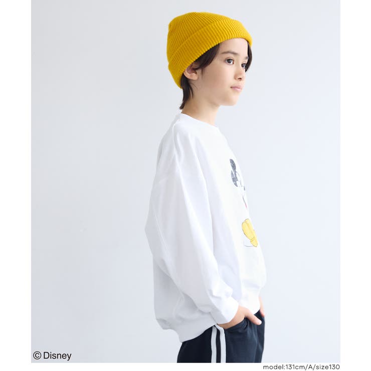 【ディズニー】T-スウェットプリントトップス(26-260511202-16) | coca | 詳細画像4 