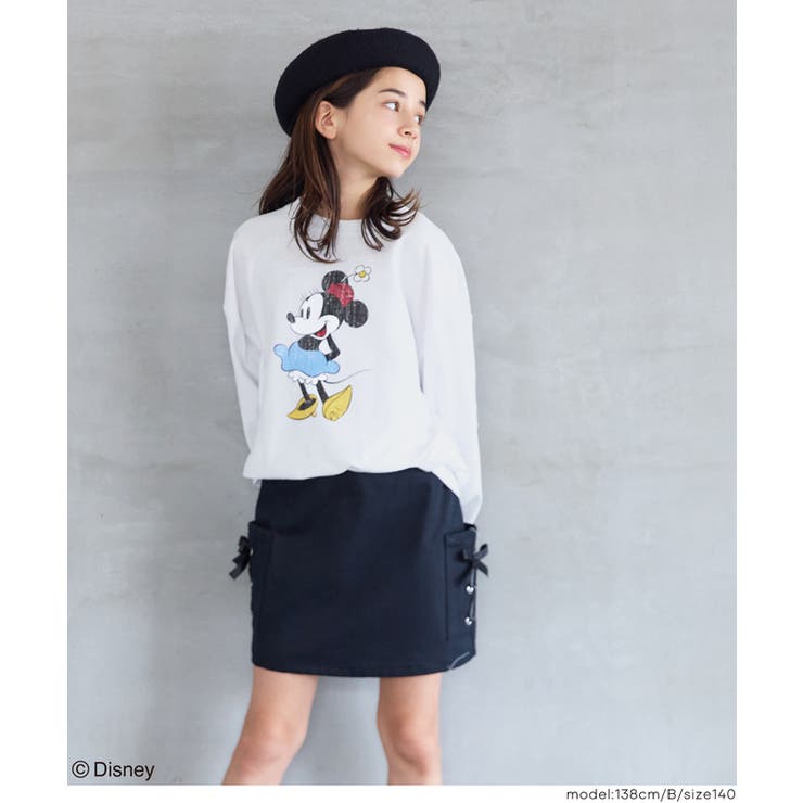 【ディズニー】T-スウェットプリントトップス(26-260511202-16) | coca | 詳細画像9 