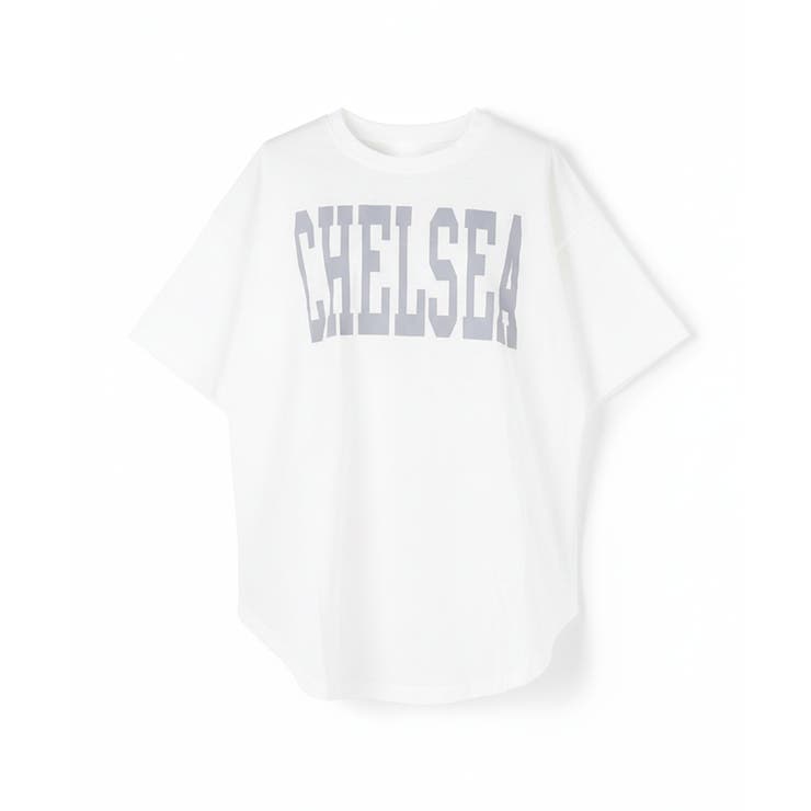 テールカットカレッジビッグTシャツ | coca | 詳細画像8 