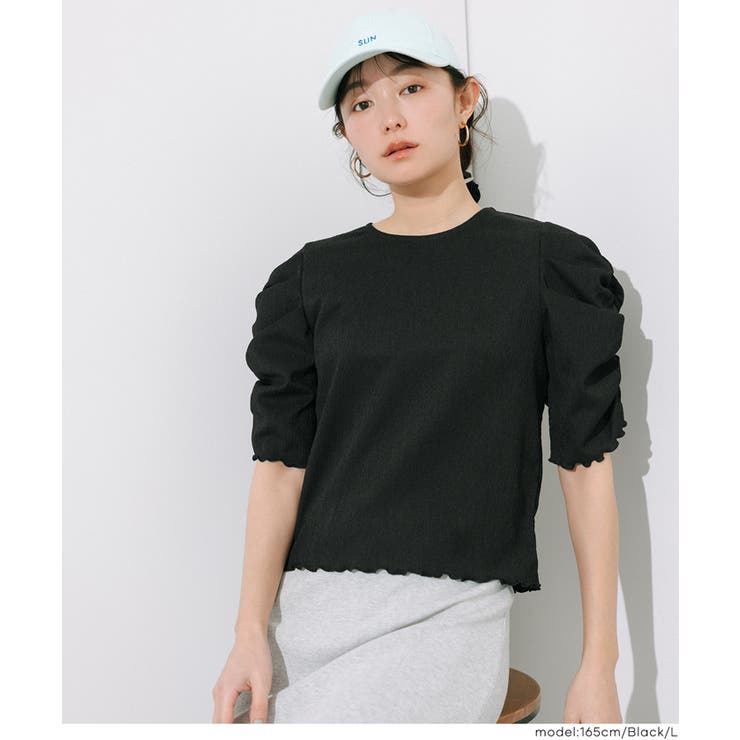 シボシャーリングトップス | coca | 詳細画像13 