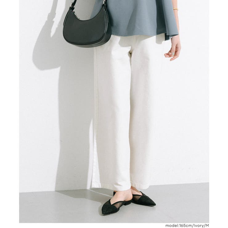 【SUMMER DENIM】サマーデニムウエストゴムイージーパンツ〈26ss新色… | coca | 詳細画像19 