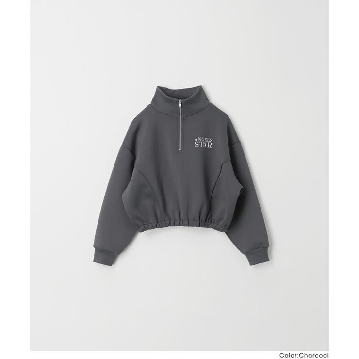 ソフトスウェットハーフジッププルオーパー | coca | 詳細画像17 