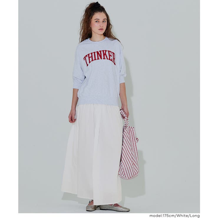 【26ss新色追加/着映え度120%！】鮮やかカラーコットンボイルスカート | coca | 詳細画像9 