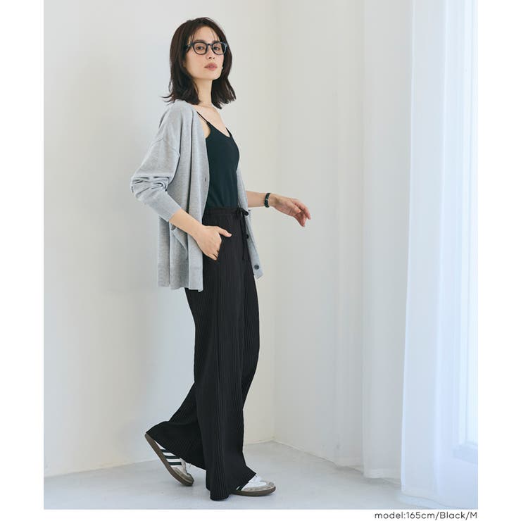 〈26ss新色登場〉ジョーゼットリブパンツ | coca | 詳細画像23 