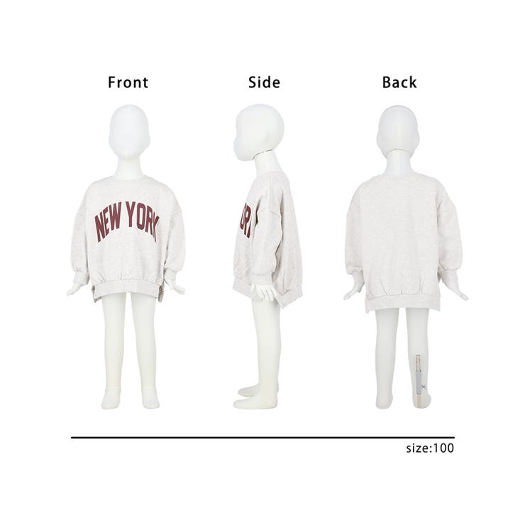 キッズ 親子お揃いNYスウェットプルオーバー | coca | 詳細画像15 