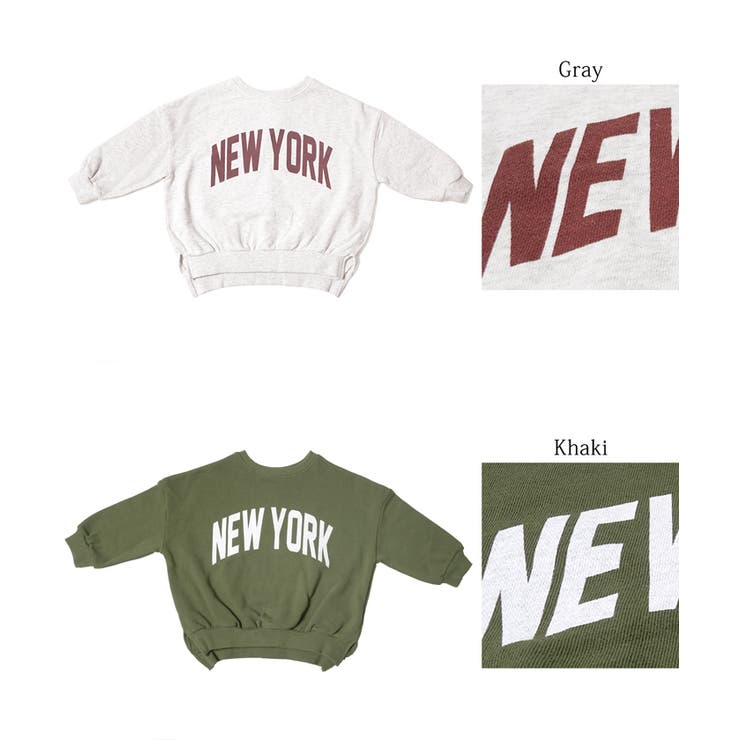 キッズ 親子お揃いNYスウェットプルオーバー | coca | 詳細画像17 