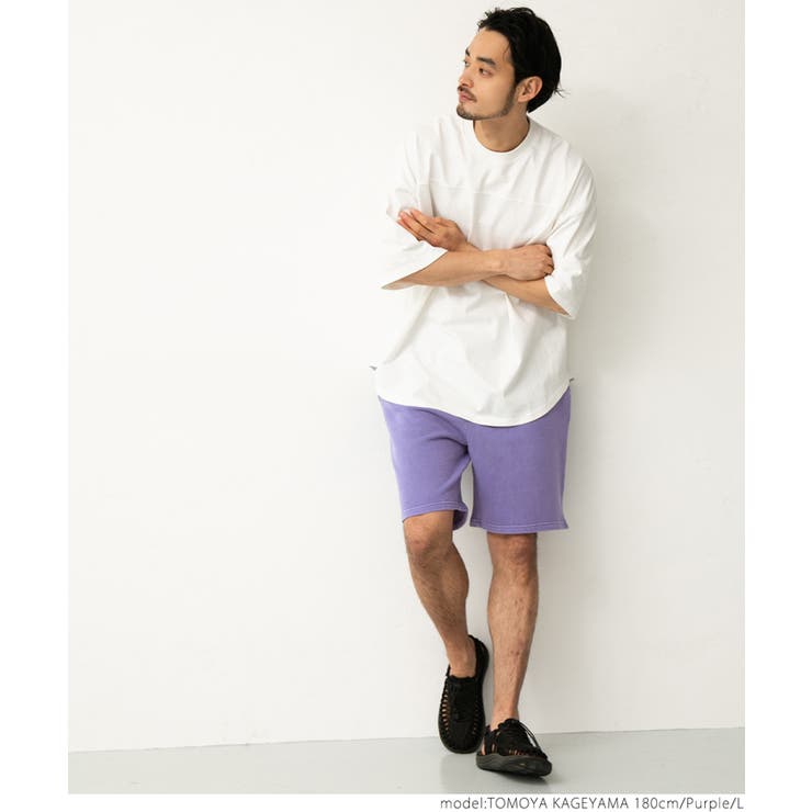 ユニセックス ピグメントハーフパンツ[品番：PA000012447]｜coca