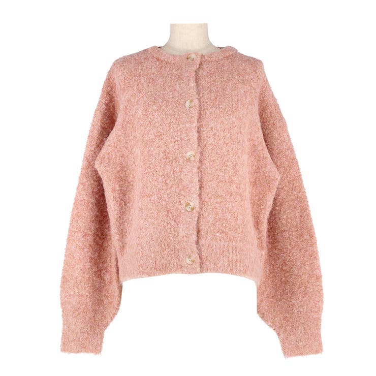 ペンギンスリーブブークレカーディガン | coca | 詳細画像3 