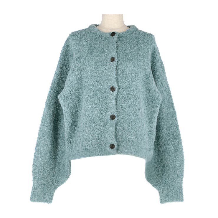 ペンギンスリーブブークレカーディガン | coca | 詳細画像4 